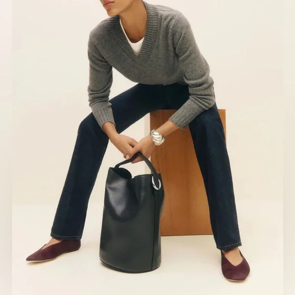 Reformation Prudence Pony Hair Flats - Picture 6 of 9